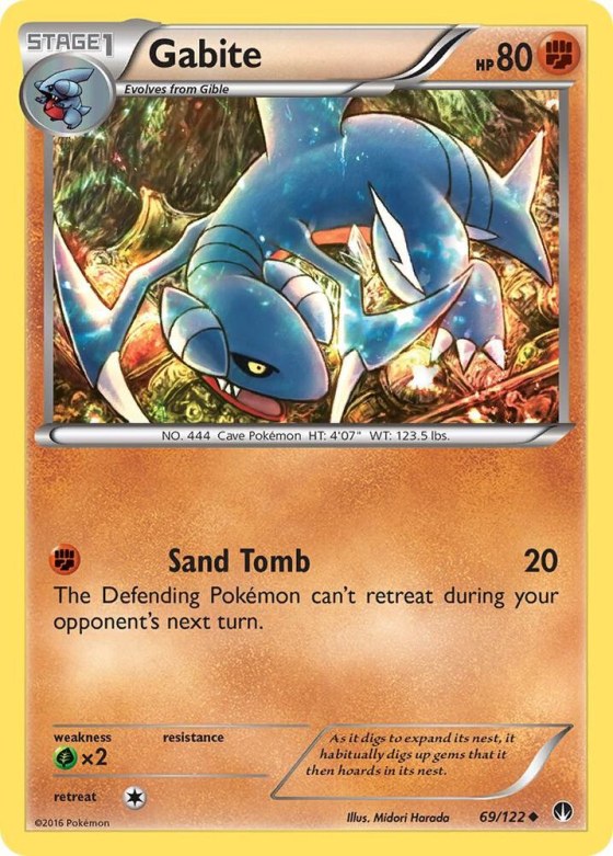 Gabite - Reverse Holo