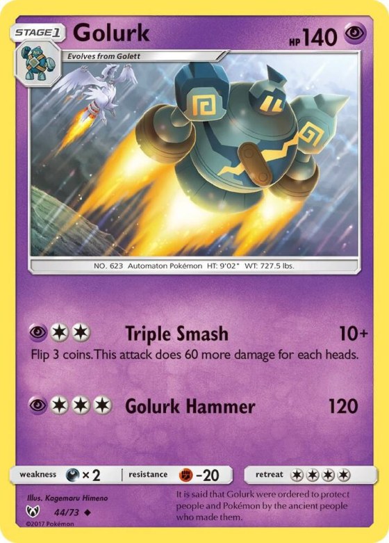 Golurk - Reverse Holo