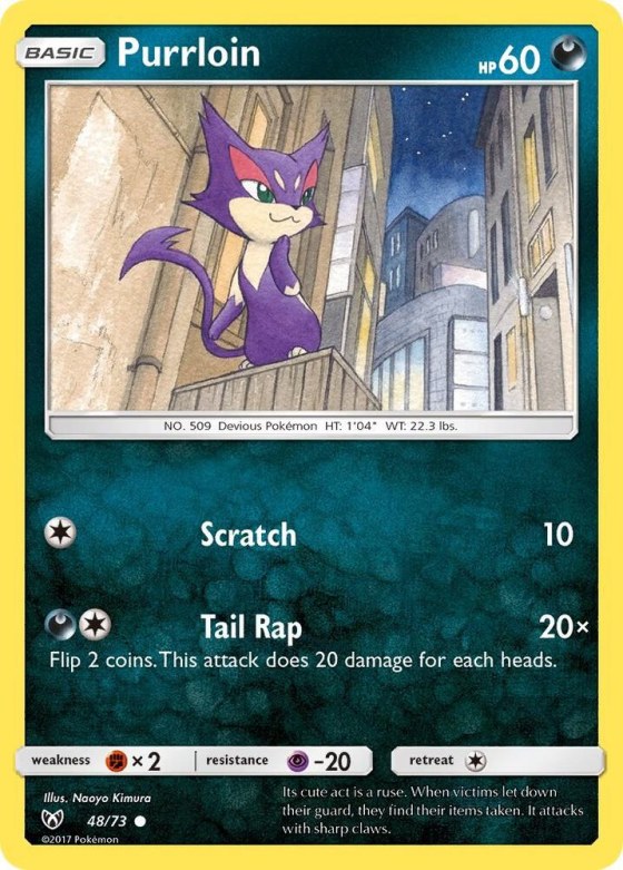 Purrloin - Reverse Holo