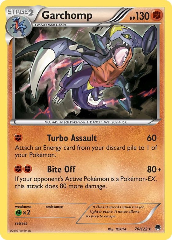 Garchomp - Reverse Holo