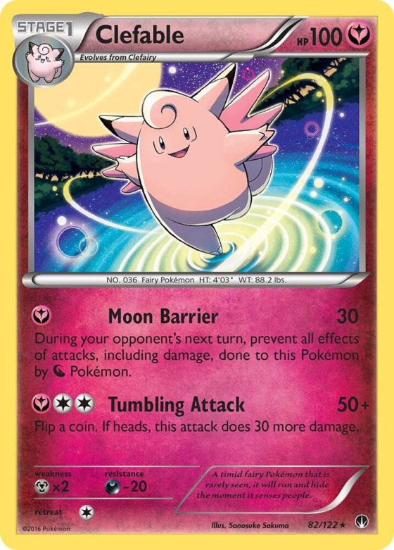 Clefable - Reverse Holo