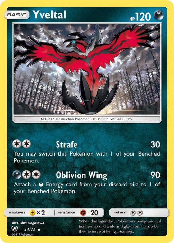 Yveltal - Reverse Holo