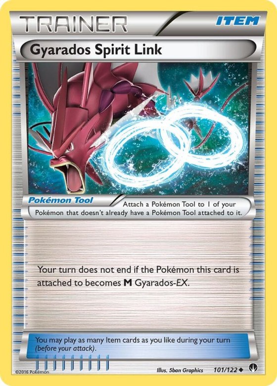 Gyarados Spirit Link - Reverse Holo