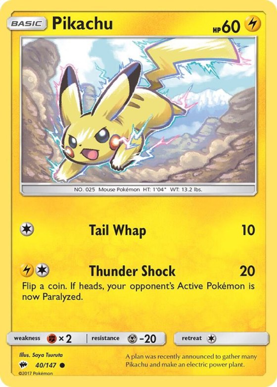 Pikachu - Reverse Holo