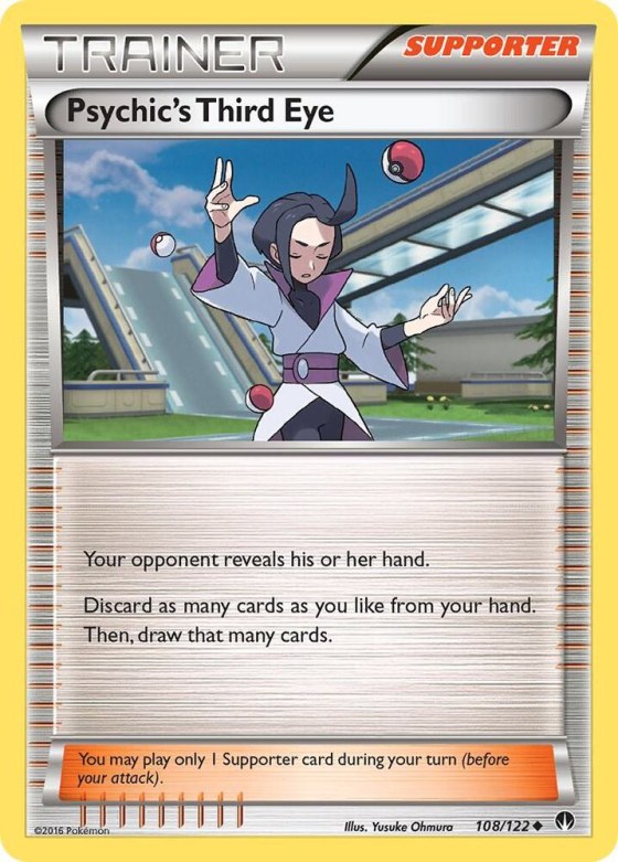 Psychic's Third Eye - Reverse Holo