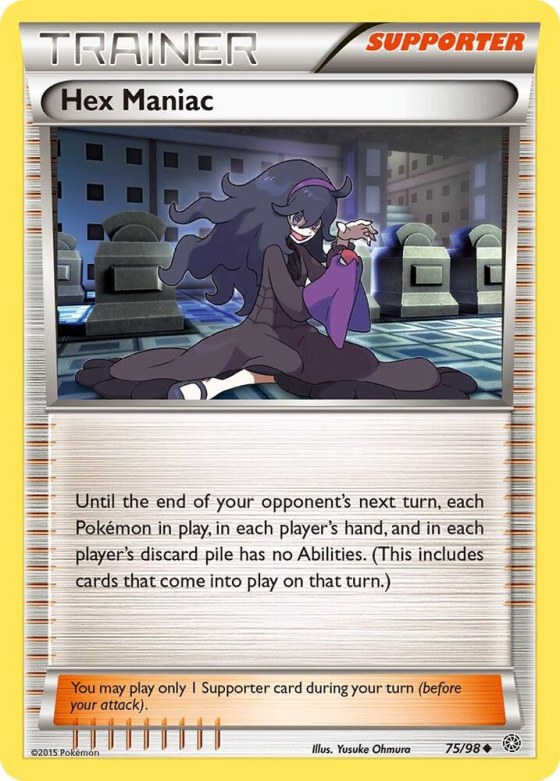 Hex Maniac - Reverse Holo