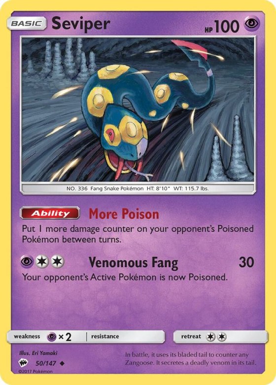 Seviper - Reverse Holo
