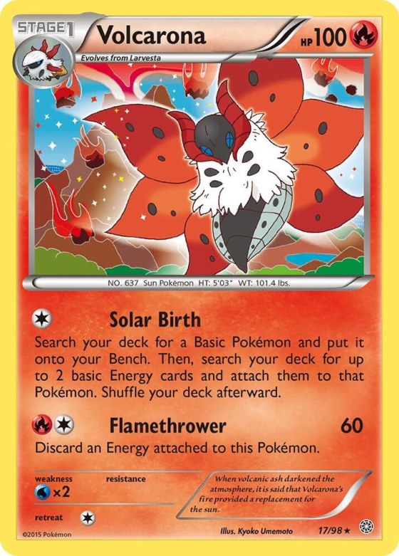 Volcarona (17) - Holo