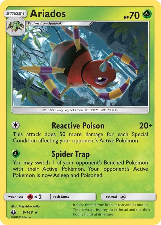 Ariados - Reverse Holo