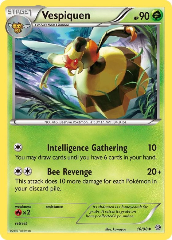 Vespiquen (10) - Reverse Holo