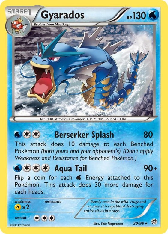 Gyarados (20) - Reverse Holo