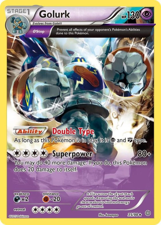 Golurk (35) - Reverse Holo
