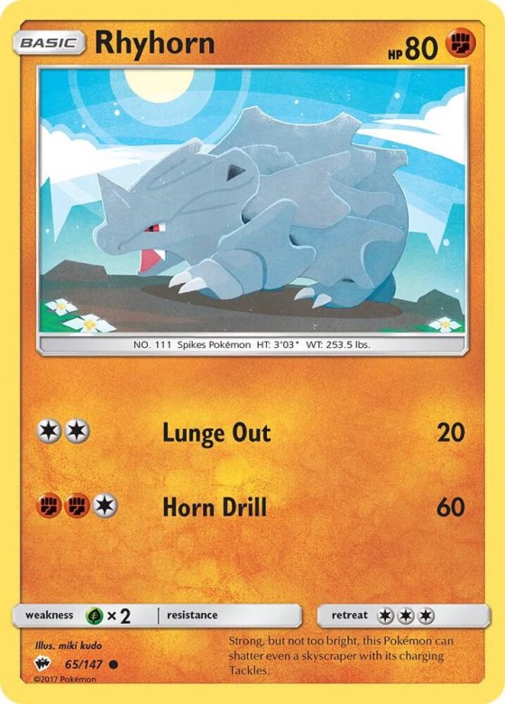 Rhyhorn - Reverse Holo