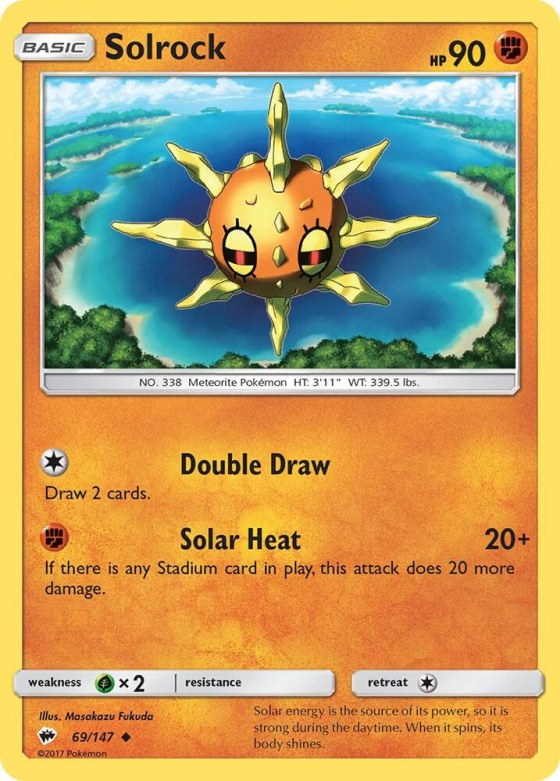 Solrock - Reverse Holo