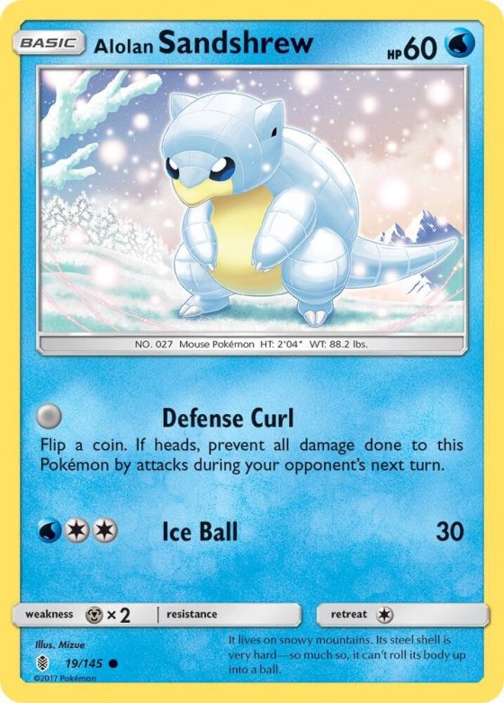 Alolan Sandshrew - Reverse Holo