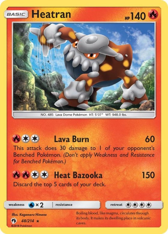 Heatran - Reverse Holo