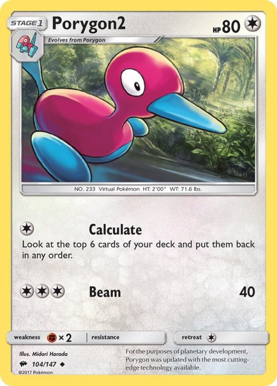 Porygon2 - Reverse Holo