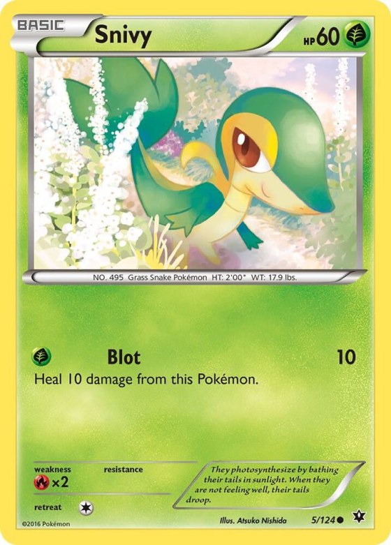 Snivy - Reverse Holo