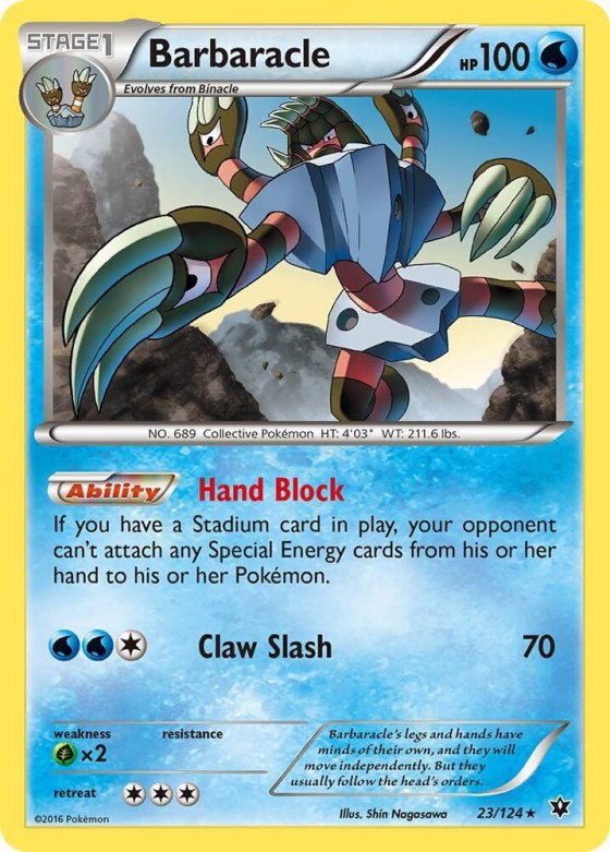 Barbaracle - Reverse Holo