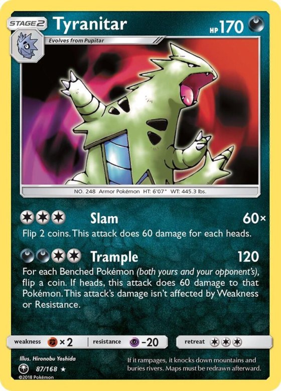 Tyranitar - Reverse Holo