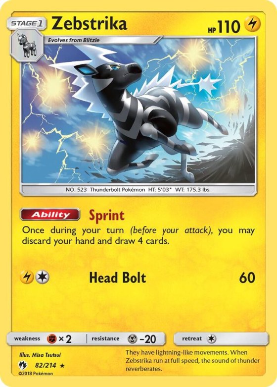Zebstrika - Reverse Holo