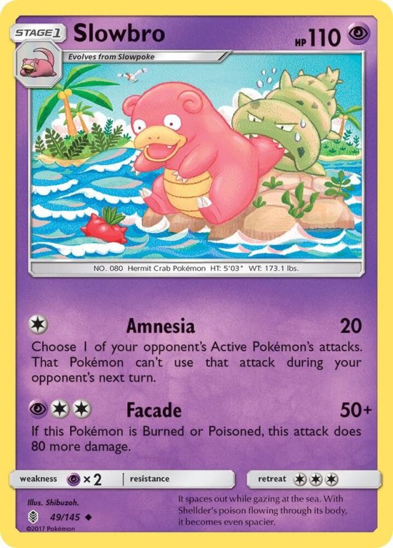Slowbro - Reverse Holo