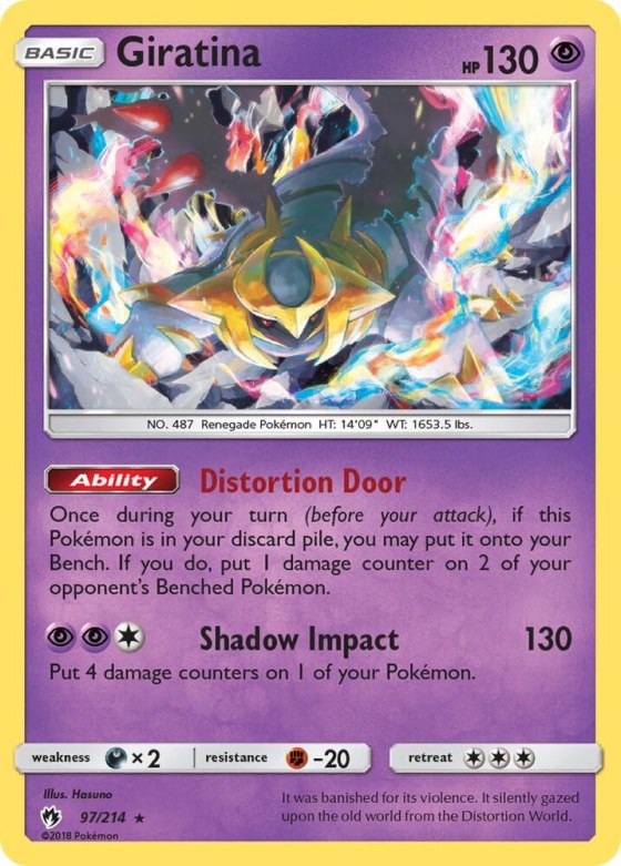 Giratina - Reverse Holo