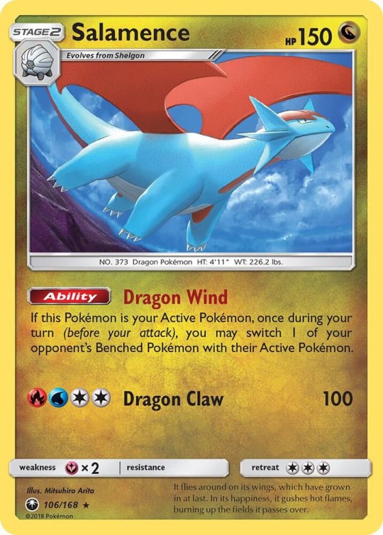Salamence - Reverse Holo