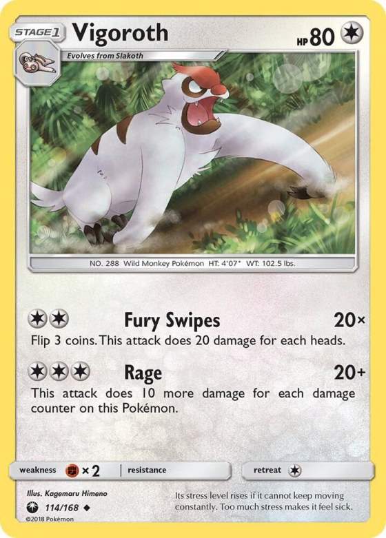 Vigoroth - Reverse Holo