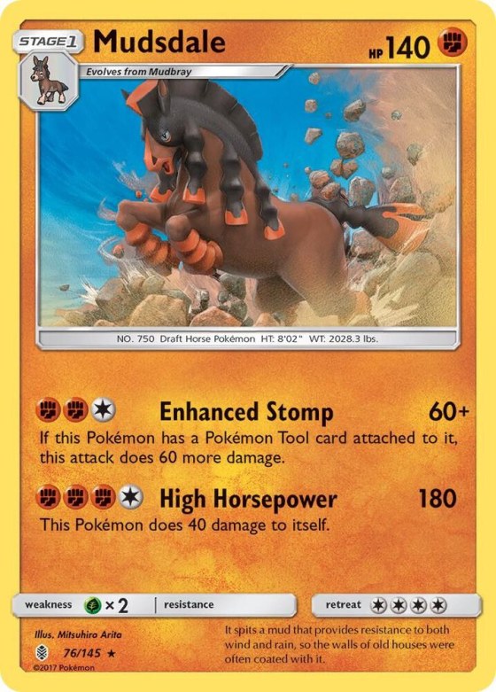 Mudsdale - Reverse Holo