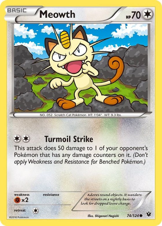 Meowth - Reverse Holo