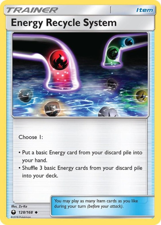 Energy Recycle System - Reverse Holo