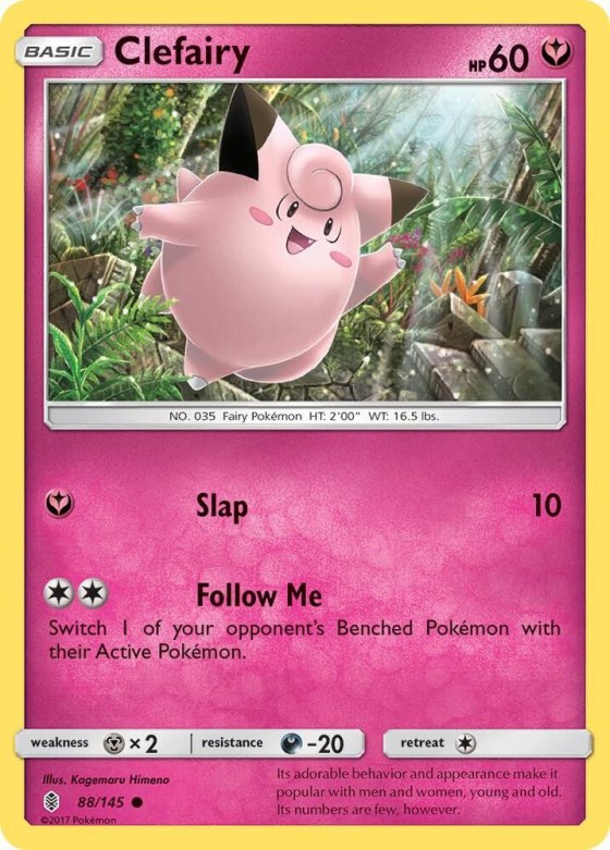 Clefairy - Reverse Holo