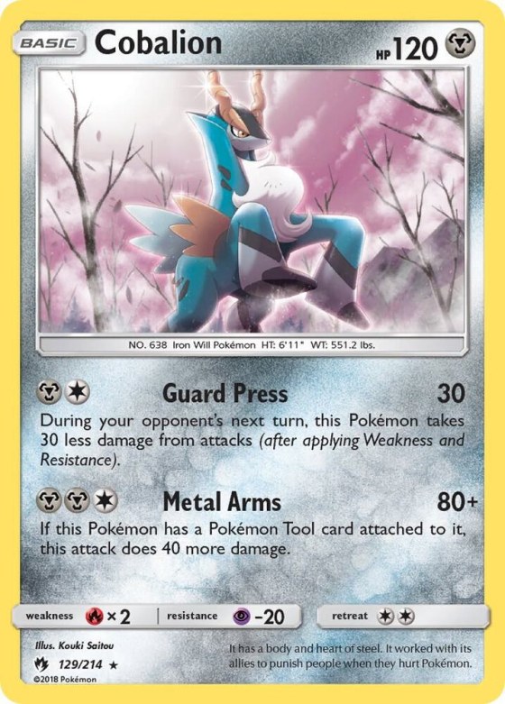 Cobalion - Reverse Holo