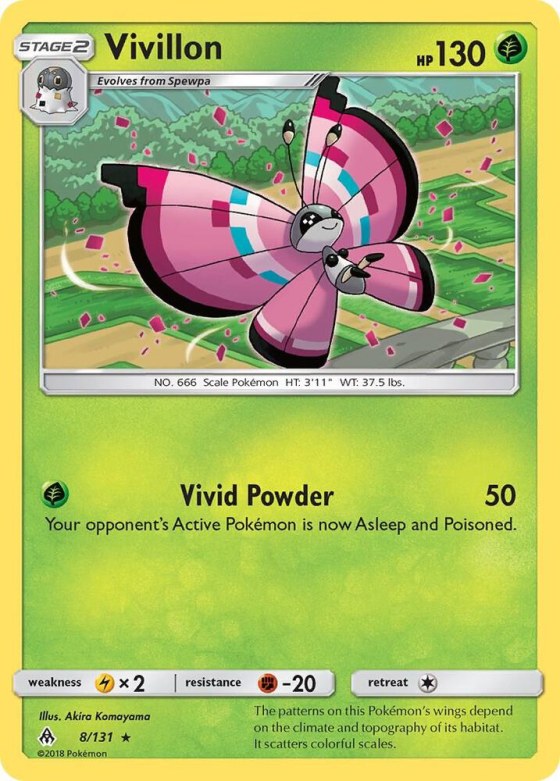 Vivillon - Reverse Holo