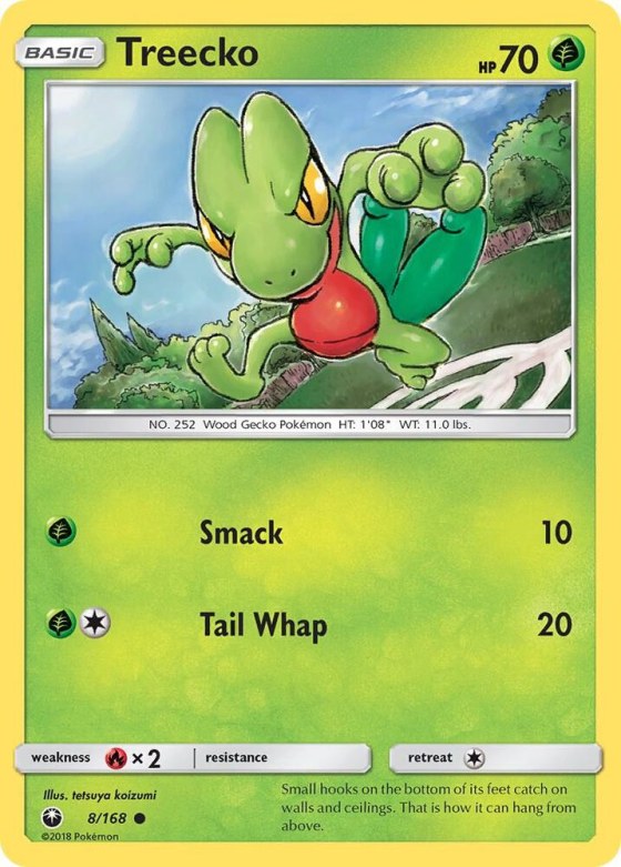 Treecko (8) - Reverse Holo