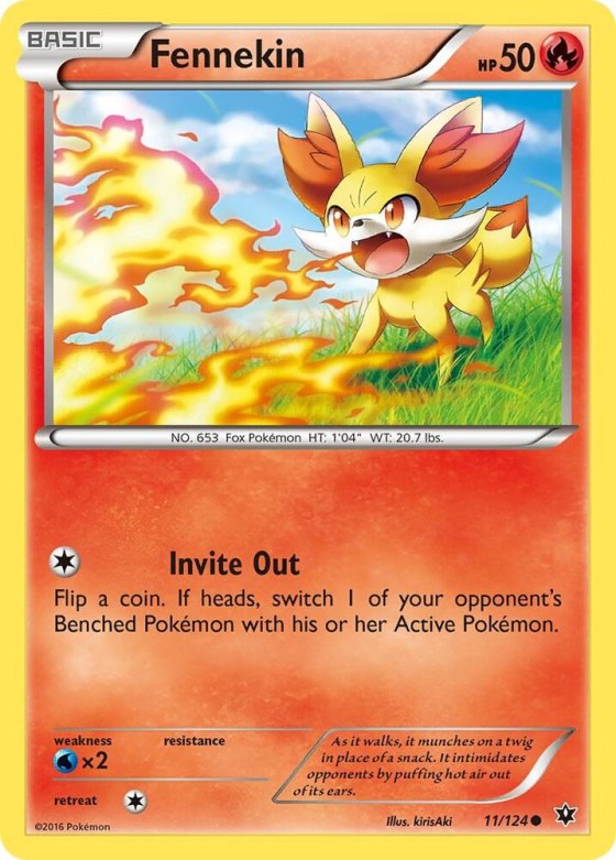 Fennekin (11) - Reverse Holo