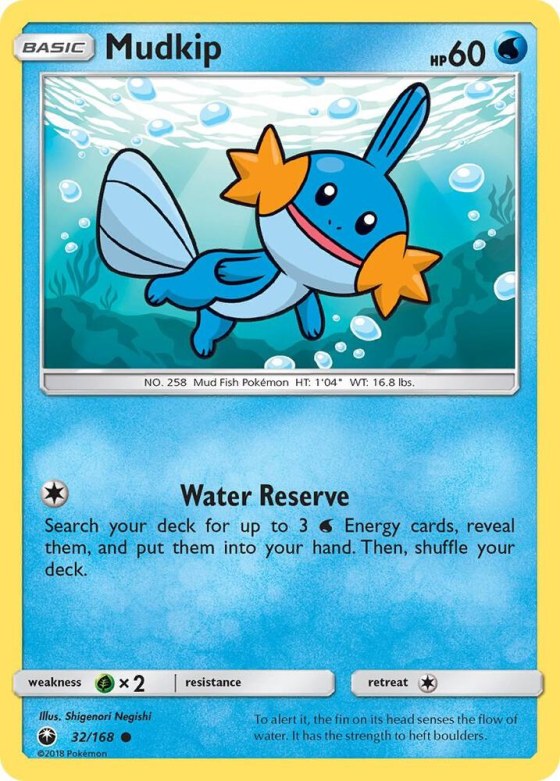 Mudkip (32) - Reverse Holo
