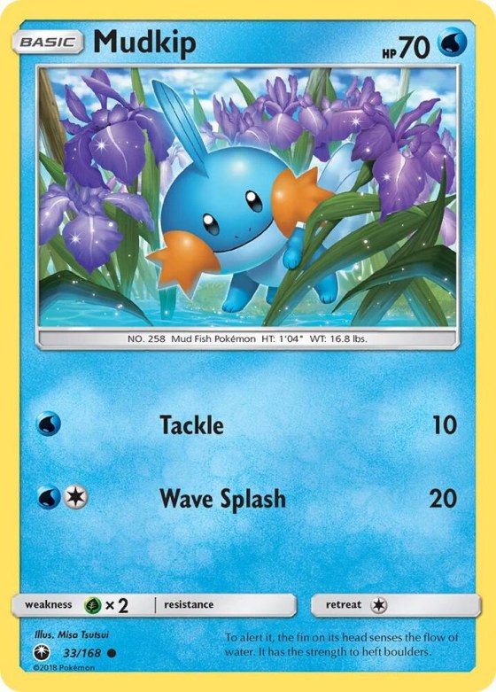 Mudkip (33) - Reverse Holo