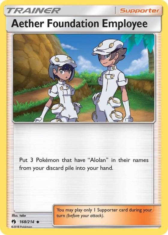Aether Foundation Employee - Reverse Holo