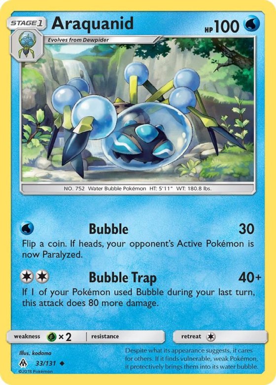 Araquanid - Reverse Holo