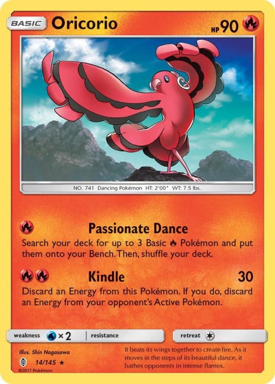 Oricorio (14) - Reverse Holo
