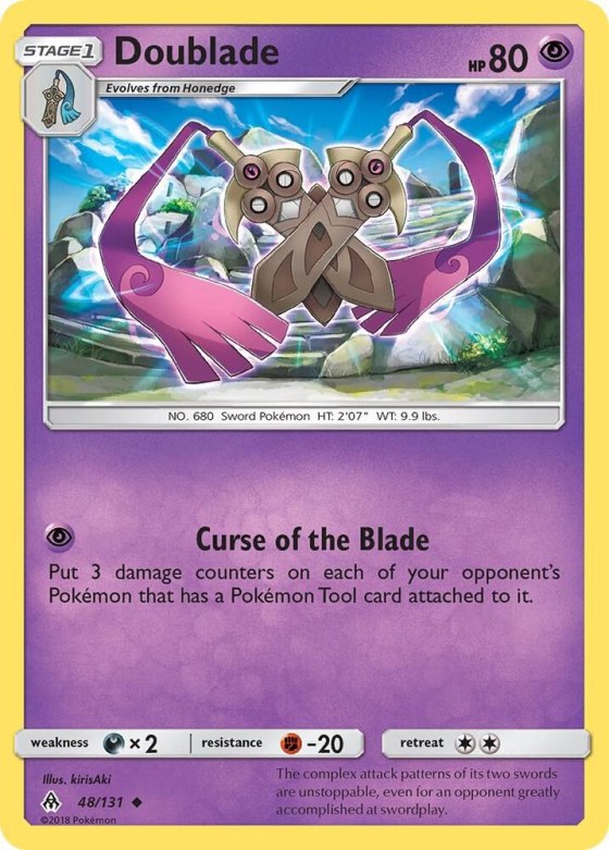 Doublade - Reverse Holo