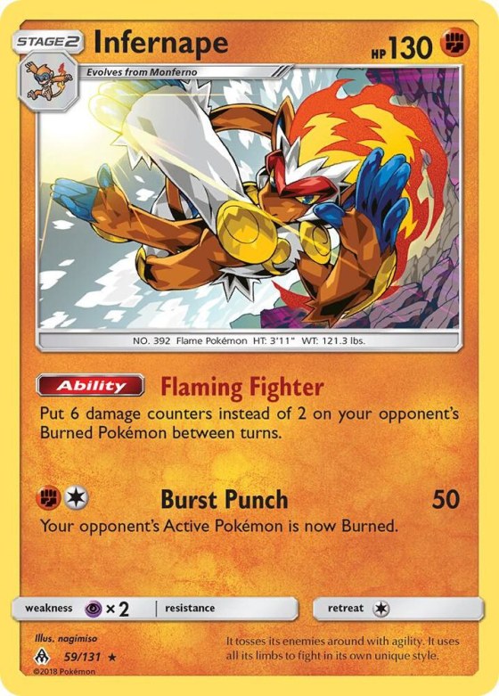 Infernape - Holo
