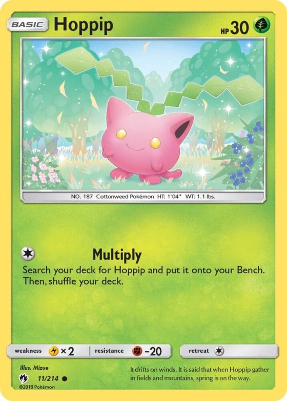 Hoppip (11) - Reverse Holo