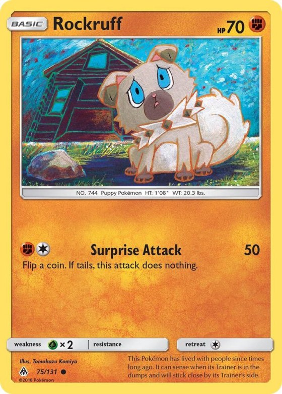 Rockruff - Reverse Holo