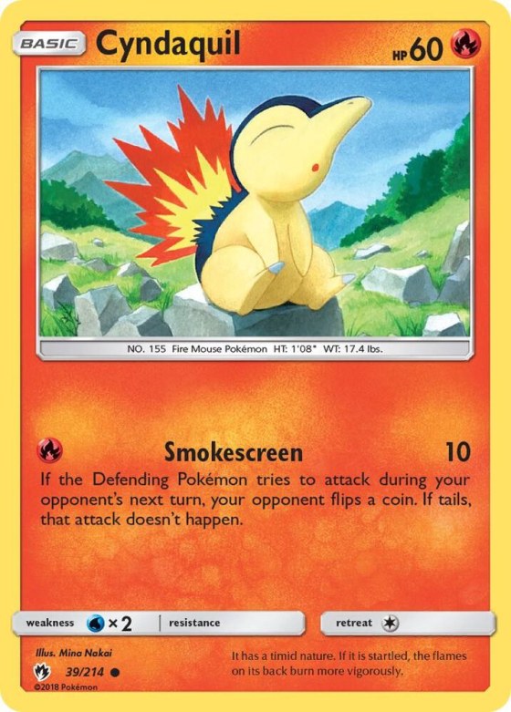 Cyndaquil (39) - Reverse Holo