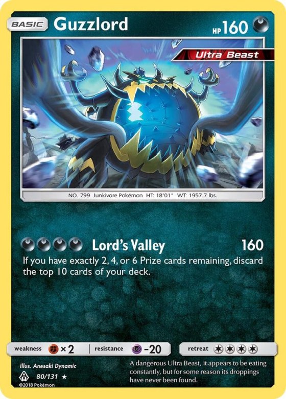 Guzzlord - Reverse Holo