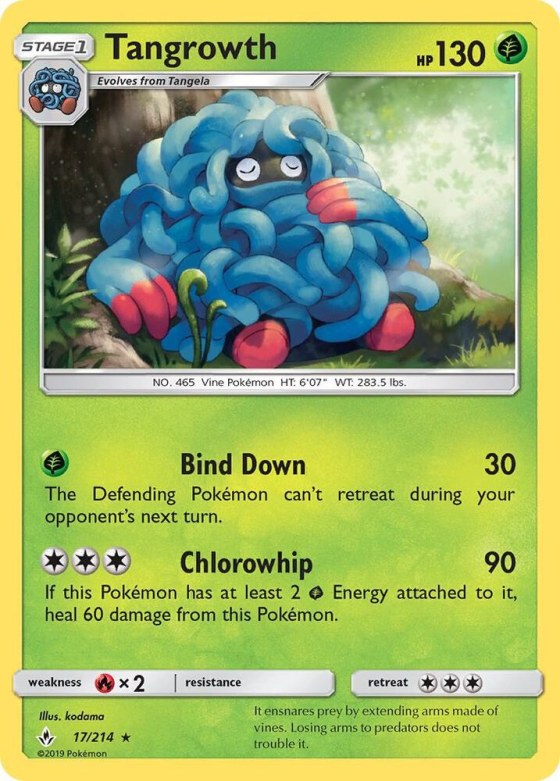 Tangrowth - Reverse Holo