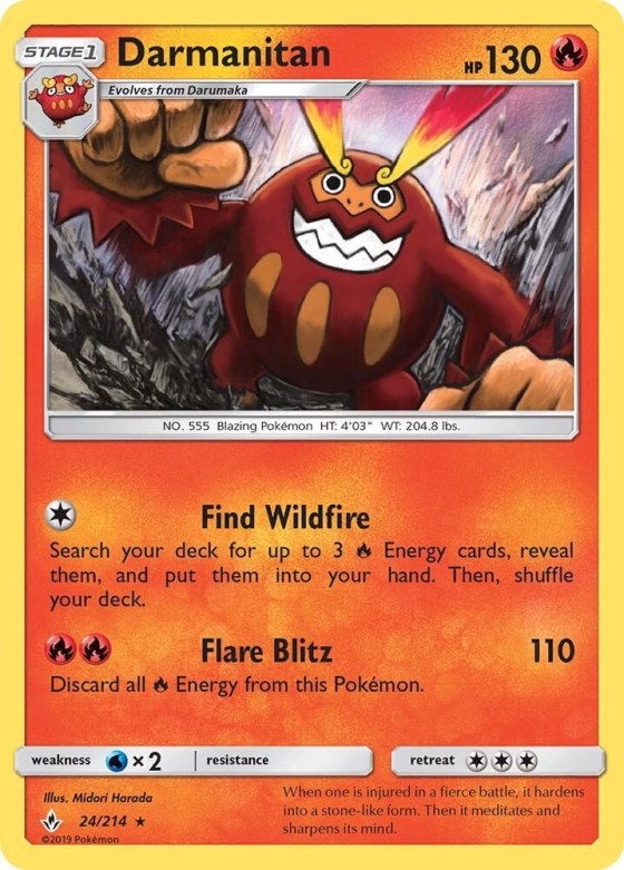 Darmanitan - Reverse Holo
